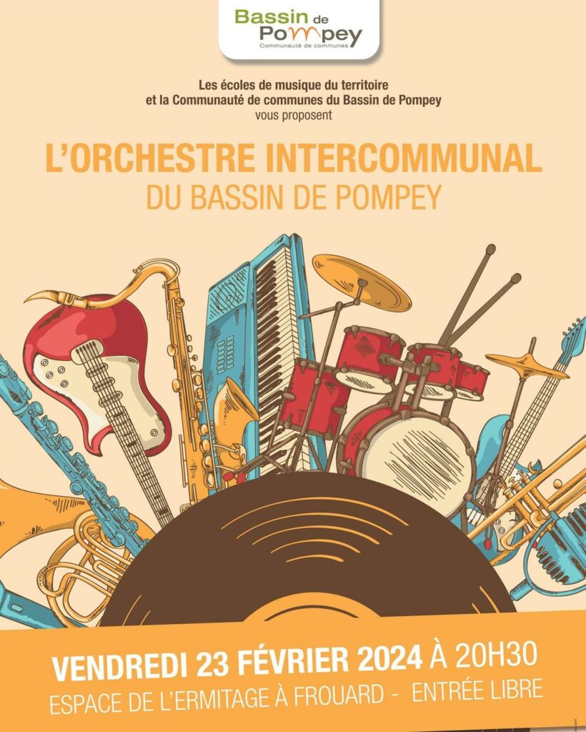 CONCERT DE L’ORCHESTRE INTERCOMMUNAL DU BASSIN DE POMPEY