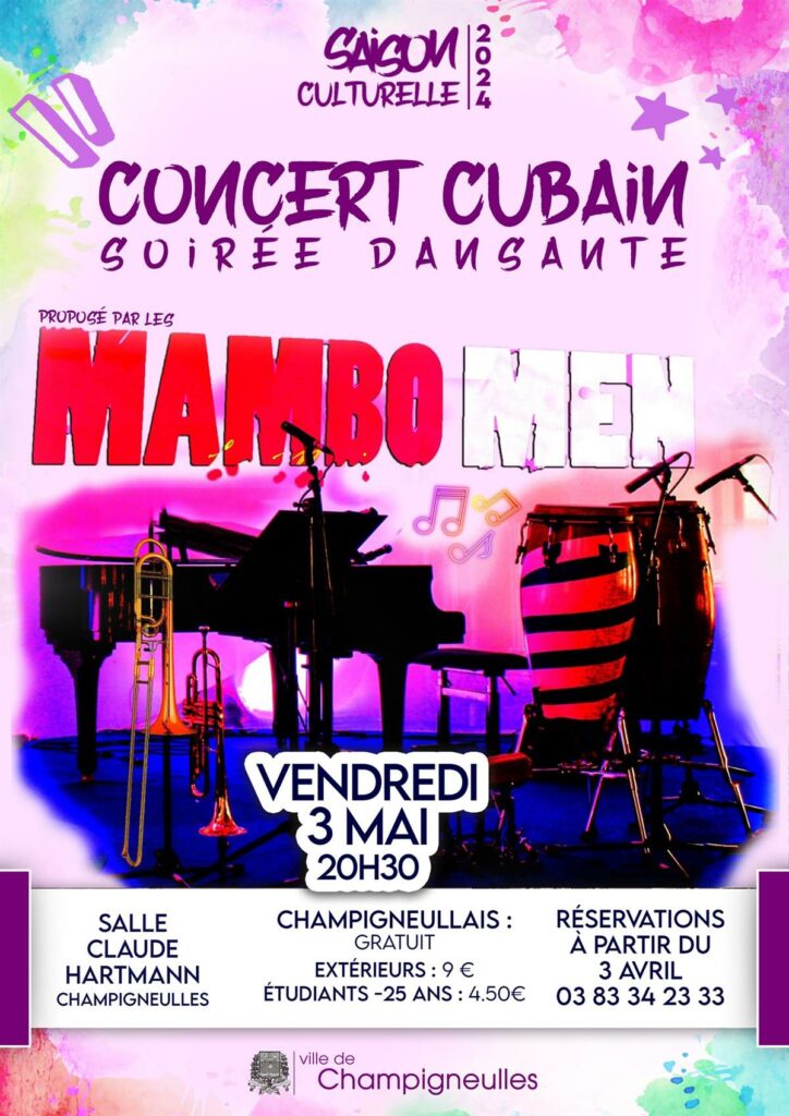 CONCERT CUBAIN – MAMBO MEN