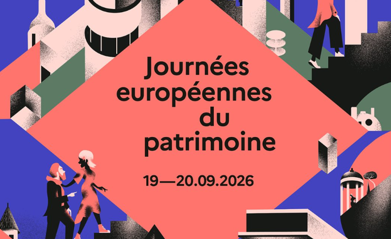 Affiche officielle - Journées européennes du patrimoine 2026
